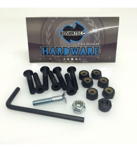 Tornillería BD Black & silver 1" Allen.