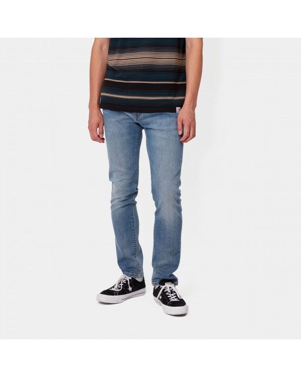 Pantalones CARHARTT WIP Rebel Blue Mid Used Wash