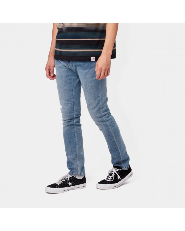 Pantalones CARHARTT WIP Rebel Blue Mid Used Wash