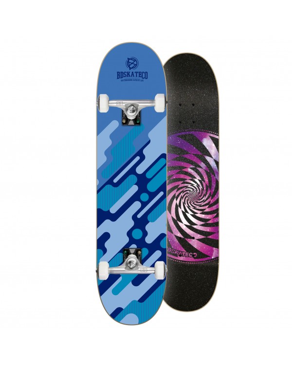 Monopatín Skate Completo BDSKATECO Modern Camo Blue 8.0