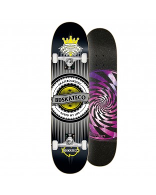 Monopatín Skate Completo BDSKATECO Crown Black 8.0