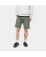 PANTALÓN CORTO CARHARTT SWELL SHORT DOLLAR GREEN RINSED