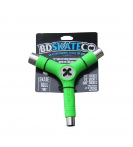 Herramienta skate BD 7n1 Tool Verde