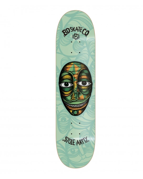 Tabla Skate BD Artist S. Stole Army Green