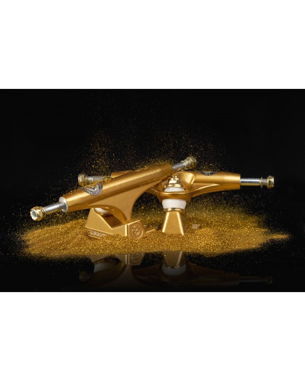 Juego de ejes skate BDSKATECO High Performance OG Trucks (2 pcs) Gold