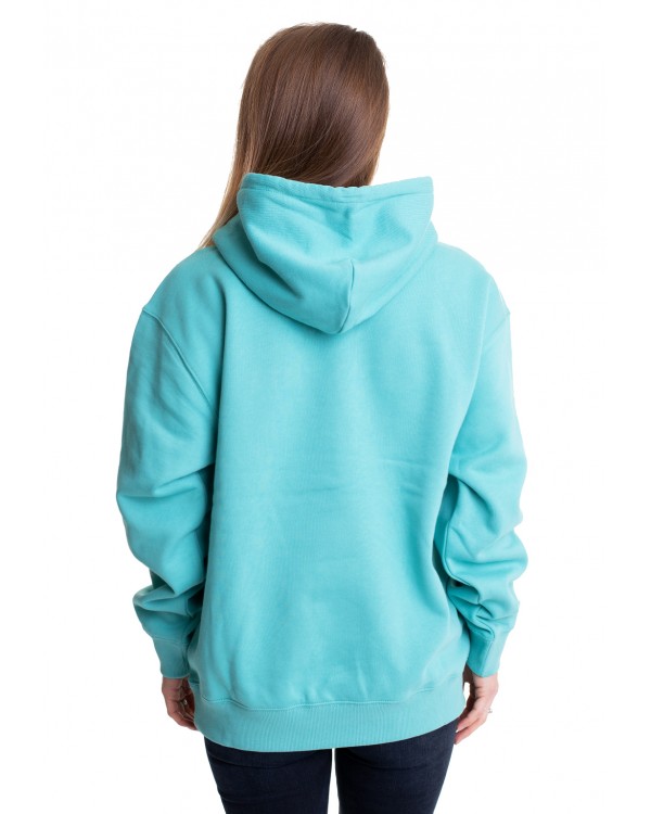 SUDADERA CARHARTT W HOODED BONDI/WHITE