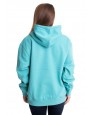SUDADERA CARHARTT W HOODED BONDI/WHITE