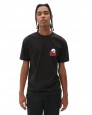 CAMISETA VANS MN ROSE BED SS BLACK