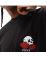 CAMISETA VANS MN ROSE BED SS BLACK