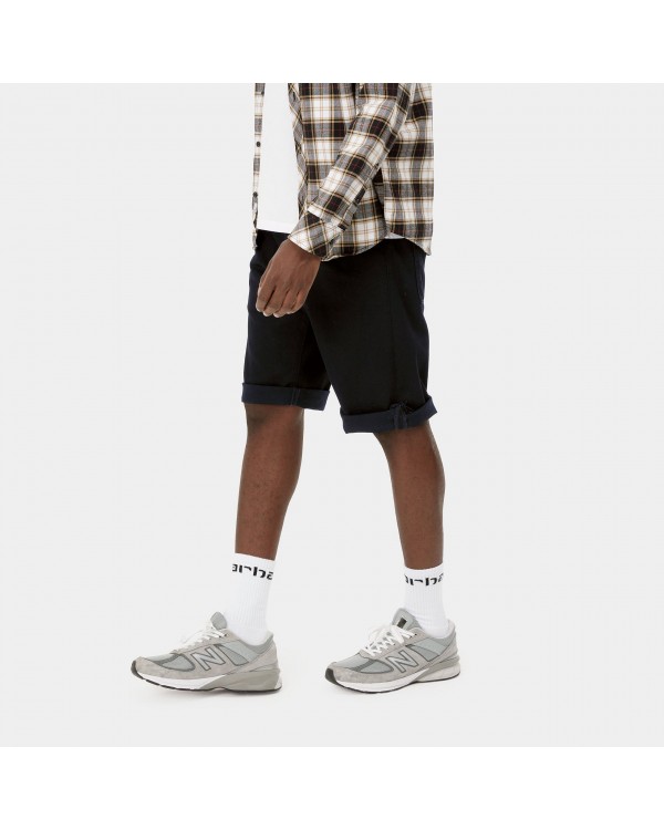 PANTALÓN CORTO VAQUERO CARHARTT SWELL SHORT BLACK