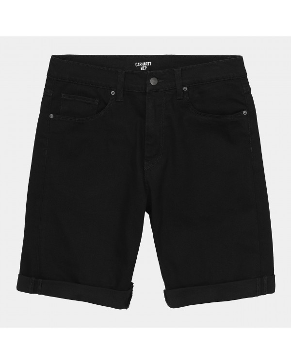 PANTALÓN CORTO VAQUERO CARHARTT SWELL SHORT BLACK